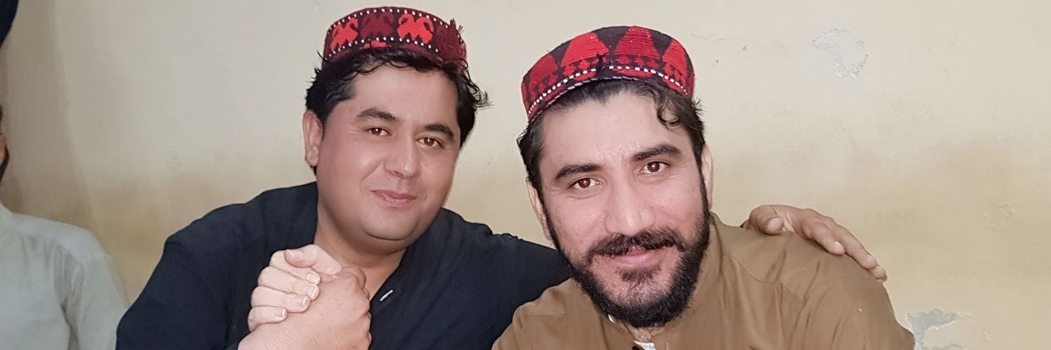 Qasim Achakzai's banner
