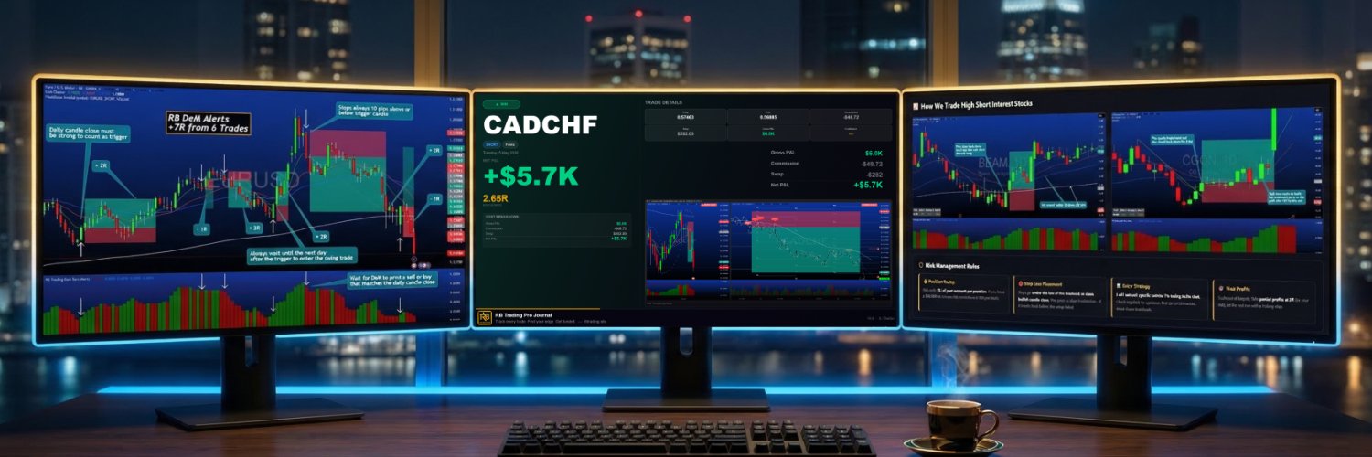 RB Trading's banner