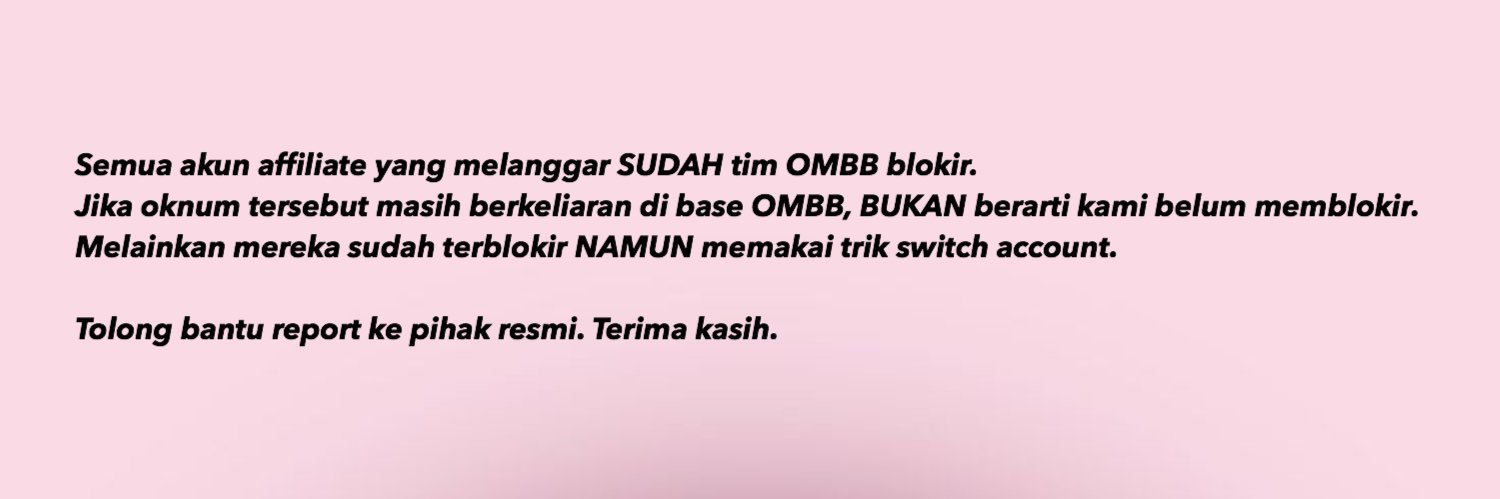 💖 Pengaduan OMBB's banner