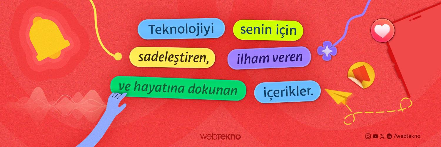 Webtekno's banner