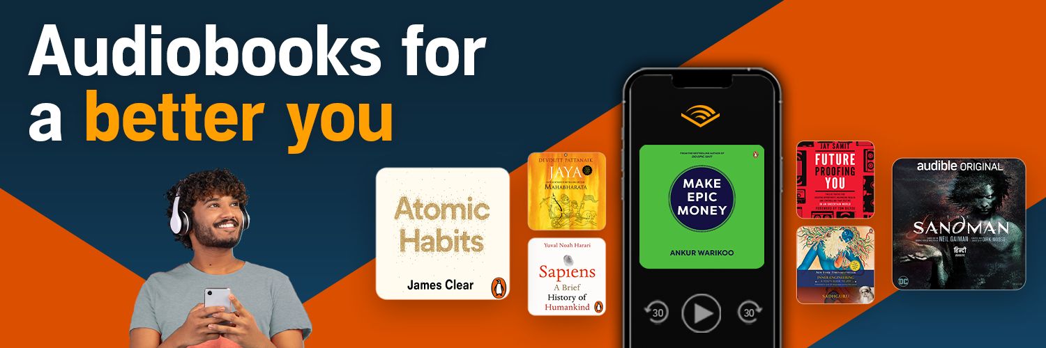 Audible India's banner