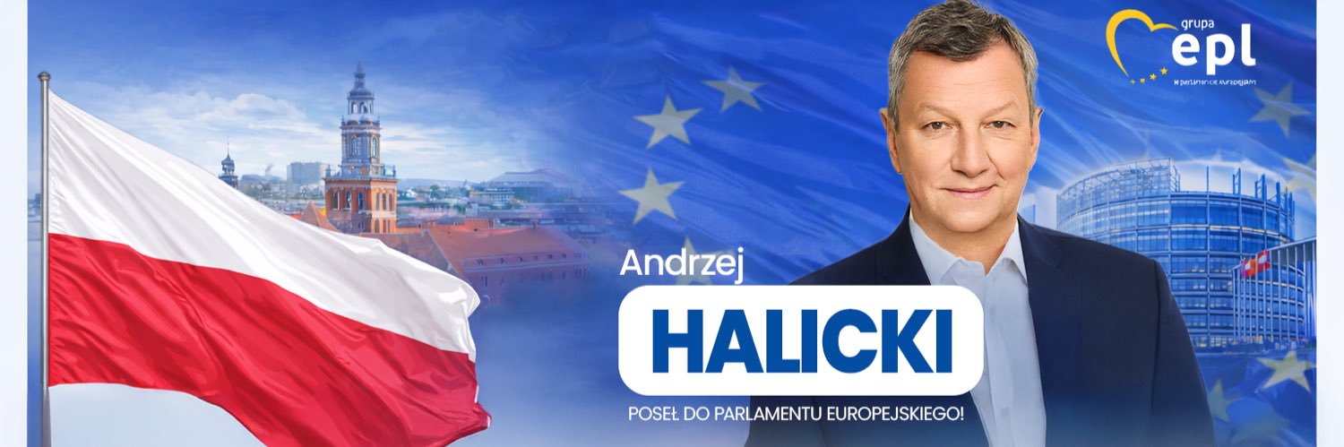 Andrzej Halicki MEP's banner