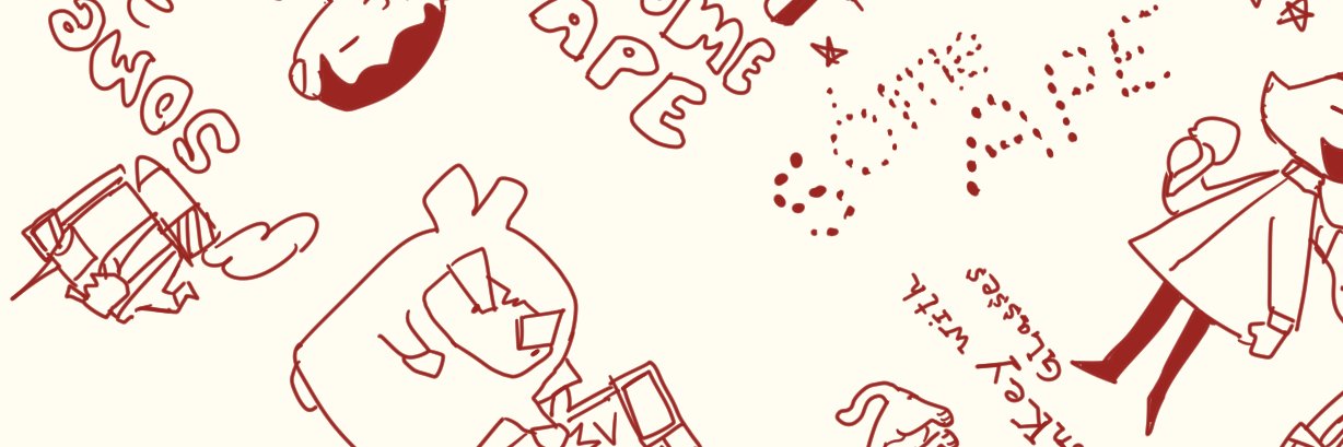 monkey with glasses :J (LOOKING FOR WORK)'s banner