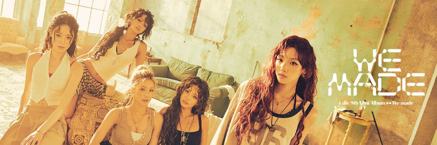 i-dle JAPAN OFFICIAL's banner