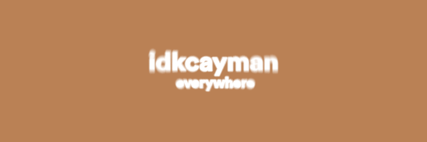 cayman !*'s banner