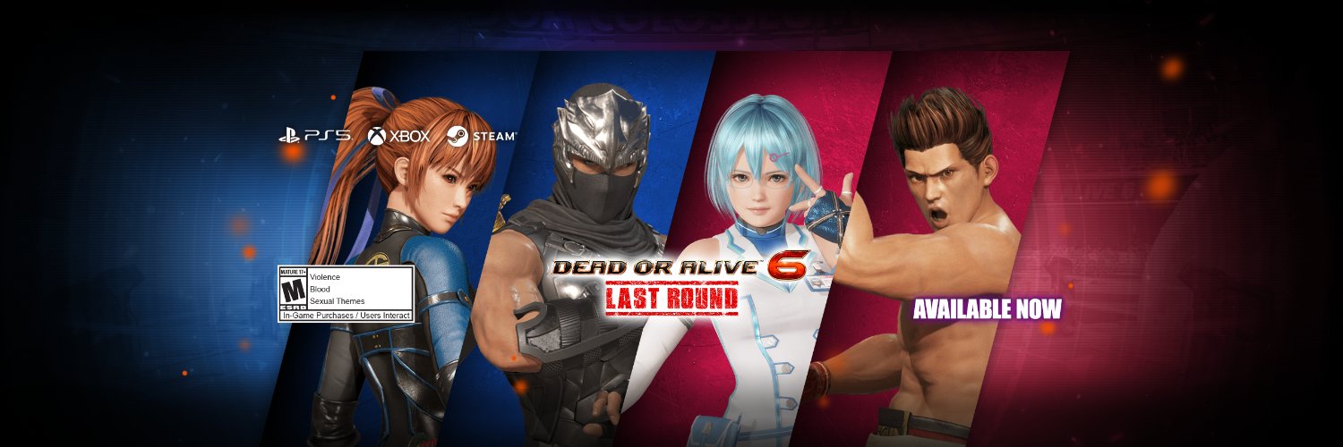 Official DEAD OR ALIVE Fighting Game's banner