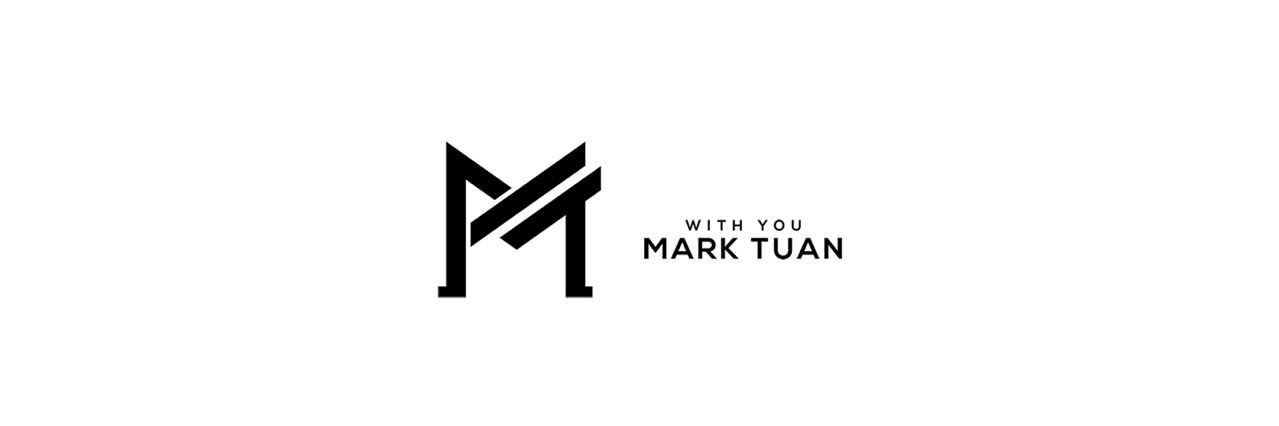 with Mark Tuan's banner