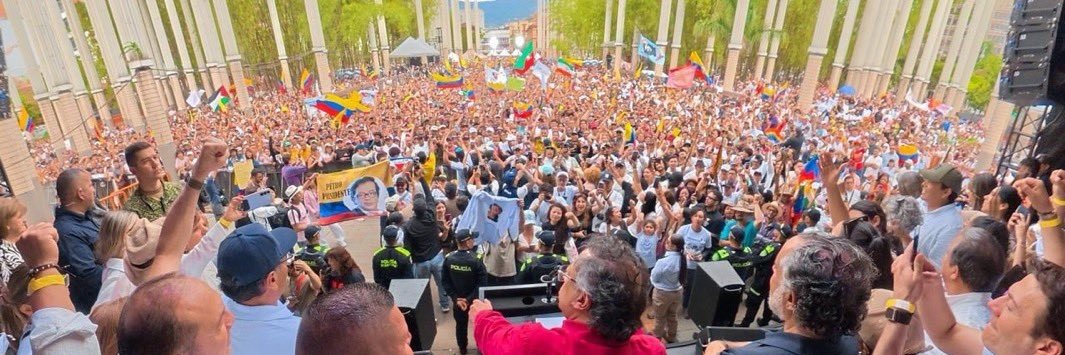 Pacto Histórico Colombia's banner