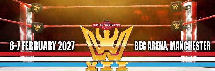 For the Love of Wrestling's banner