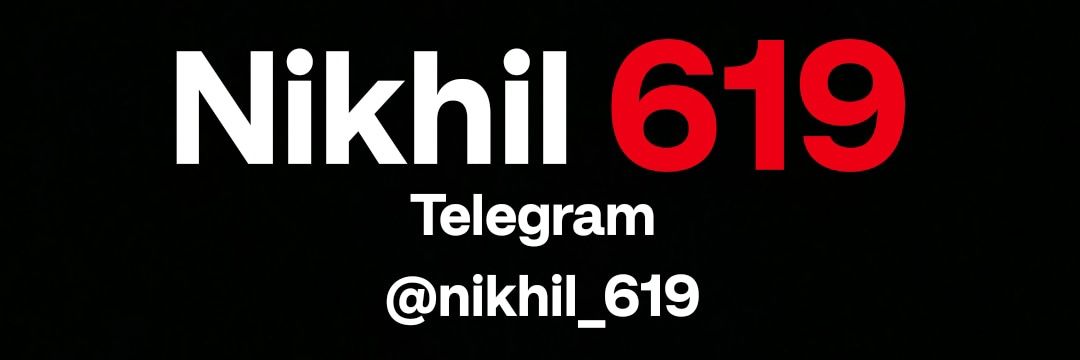 Nikhil Guleria's banner
