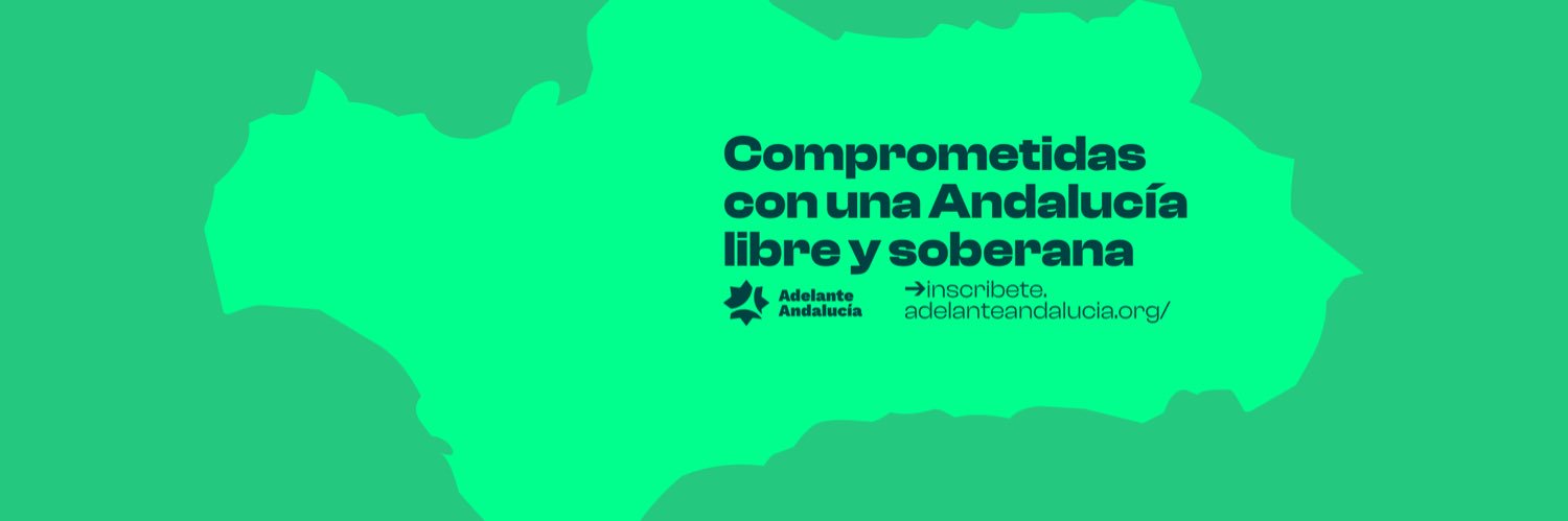 Adelante Andalucía's banner