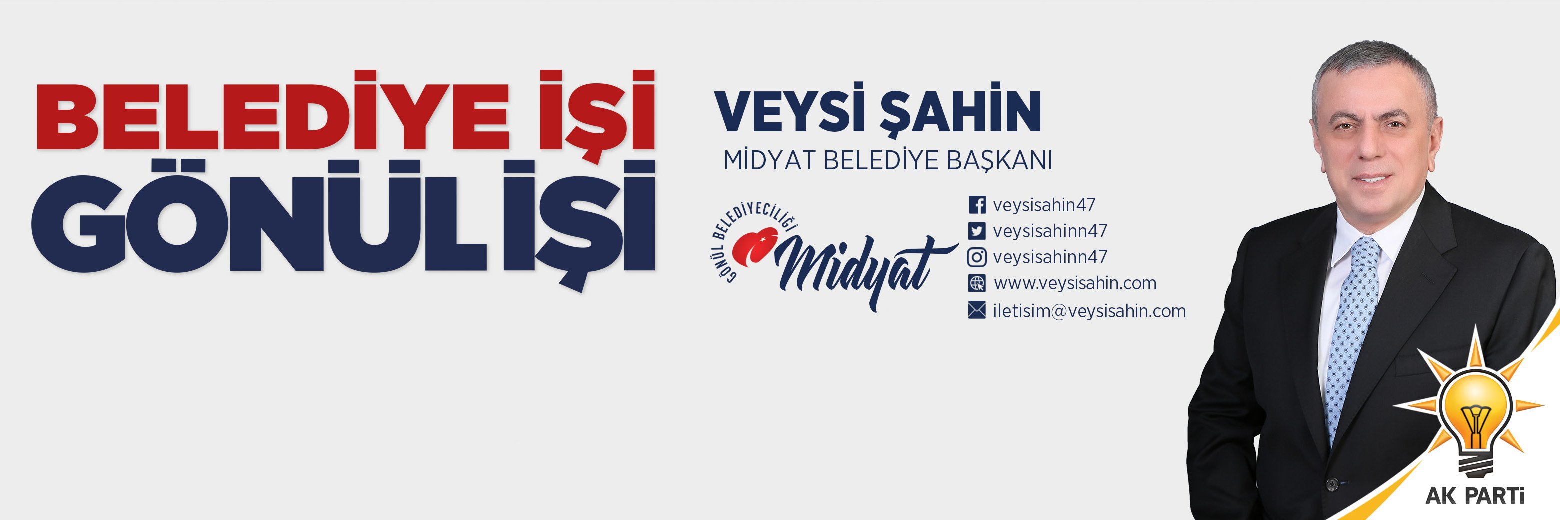 Veysi Şahin's banner