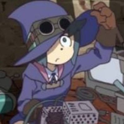 I put waifus on a vintage TV's profile picture