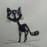 рыжая кошка гуляет по проводу's profile picture