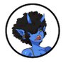 Afro profil fotoğrafı