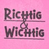 Richtig&Wichtig profil fotoğrafı