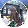 Karmesi profil fotoğrafı