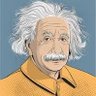 Einstein profil fotoğrafı