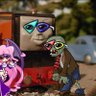 that zombie with futuristic glasses 🟦☁️🦋 in loc profil fotoğrafı