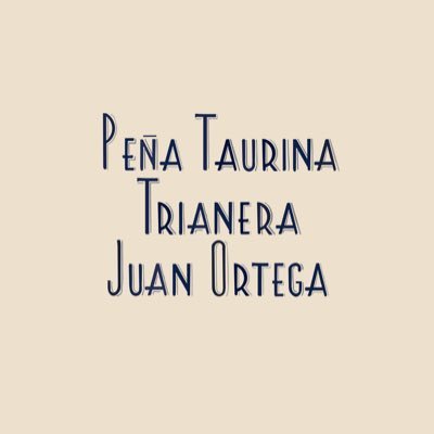 Peña Taurina Trianera Juan Ortega's profile picture