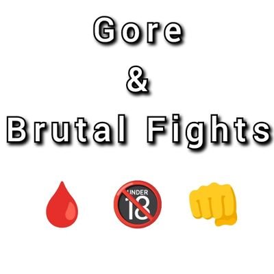 GoreBrutal&Fights_🩸🔞👊's profile picture