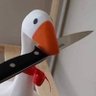 goose with a knife profil fotoğrafı