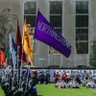 Purple Banner Waving High profil fotoğrafı