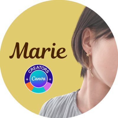 マリエ|「やさしくわかる Canvaデザインの教科書」発売📕's profile picture