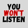 You Won't Listen (Podcast) 的头像