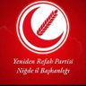 yeniden refah partisi Niğde il başkanlığı profil fotoğrafı