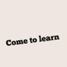 Profilbild von come to learn