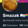 Smazak is on bluesky profil fotoğrafı
