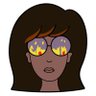 The girl in the dirty shirt's profile picture