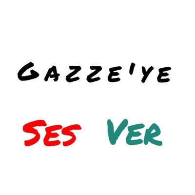 Gazze'ye Ses Ver's profile picture