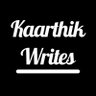 Kaarthik Writes's profile picture