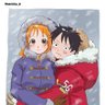 LUFFY AND NAMI ❤️🧡's profile picture