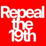 Repeal the 19th Amendment. Women, Stop Voting profil fotoğrafı