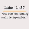 Luke 1 37 profil fotoğrafı