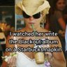 Blackout Starbucks Napkin 🖊💥☕️🖤🧡💛❤️'s profile picture