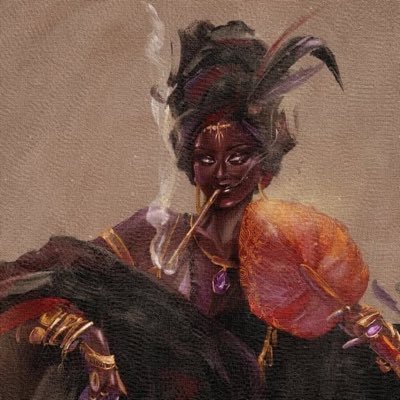 A celestial being's profile picture