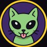 Alien cat coin profil fotoğrafı