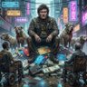 presente cyberpunk profil fotoğrafı