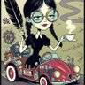 Wednesday Addams 🖋📁🔎🫖☕️🧐🐈‍⬛ profil fotoğrafı