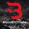 BrutalBTCTruths ₿ profil fotoğrafı