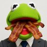 Kermit The Frog "I ❤️Bacon! 🐷🥓” 🇺🇸 🇿🇦 🇿🇼 profil fotoğrafı