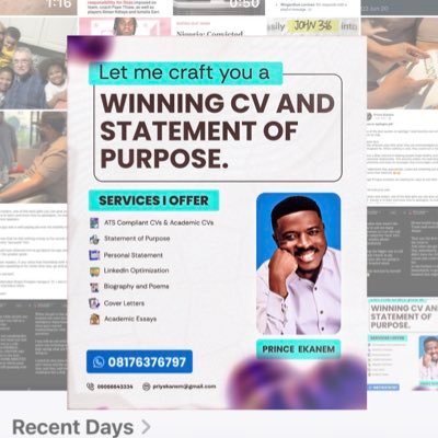 CV Specialist & SOP Writer's profile picture