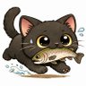黒猫nicht🍩干物柱🪔 profil fotoğrafı