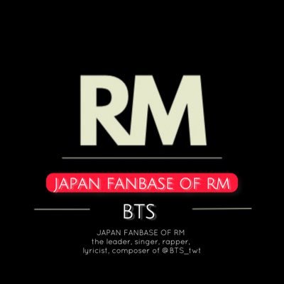 RM JAPAN FANBASE's profile picture