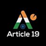 Article 19 profil fotoğrafı