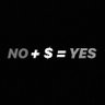 no + $ = yes ็ๅคดๅ